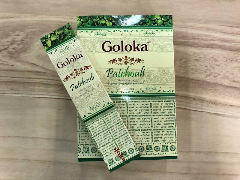 Incienso Goloka Premium Patchouli